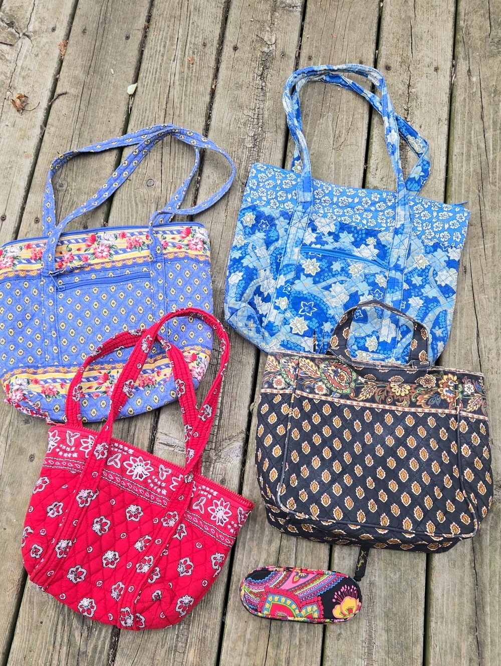 Vera Bradley, MaggiB, American Studio Paisley and Plaid Boho Bundle